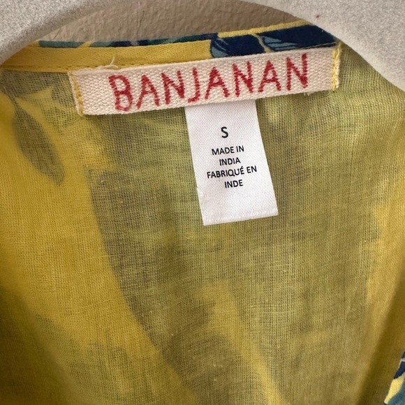 Banjanan Mercy Lisbon Garden Sunshine Wrap Dress Size small - Picture 5 of 11